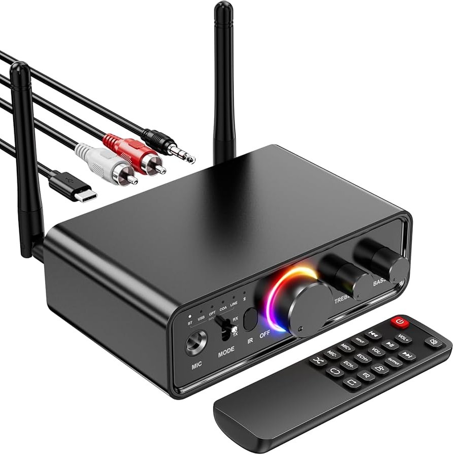 Transmisor Receptor de Audio Bluetooth 5.3