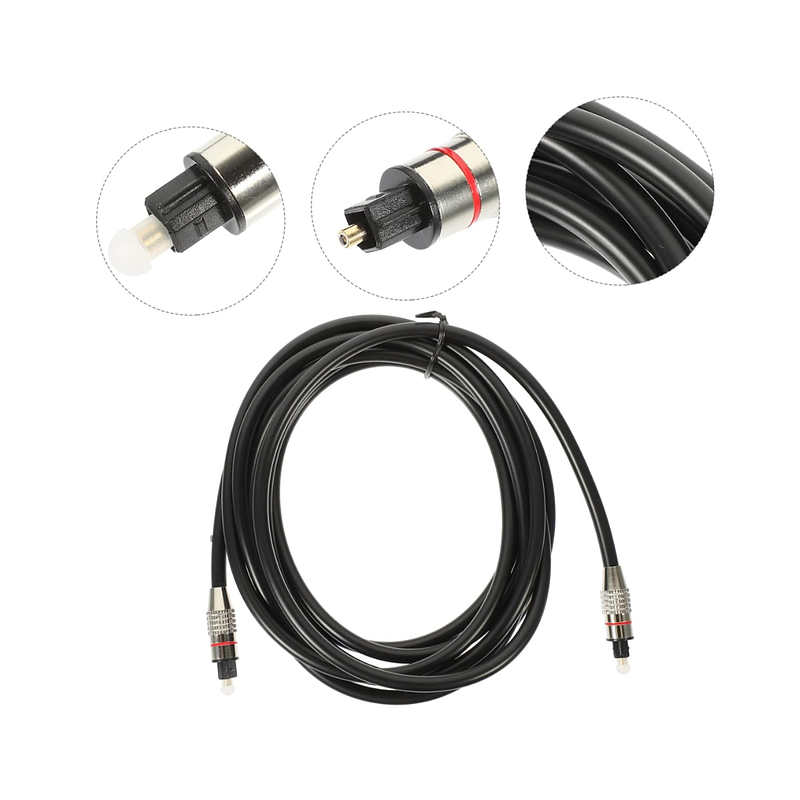 Cable de Audio Óptico Toslink de 3 metros