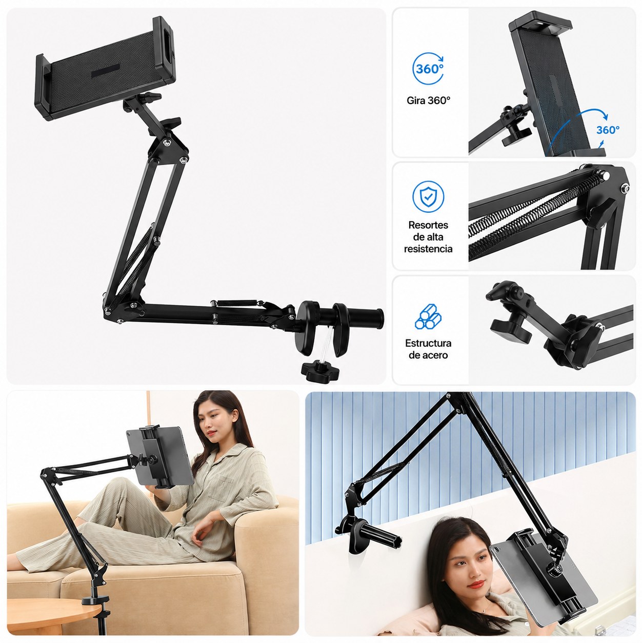 Soporte Articulado para Celulares y Tabletas