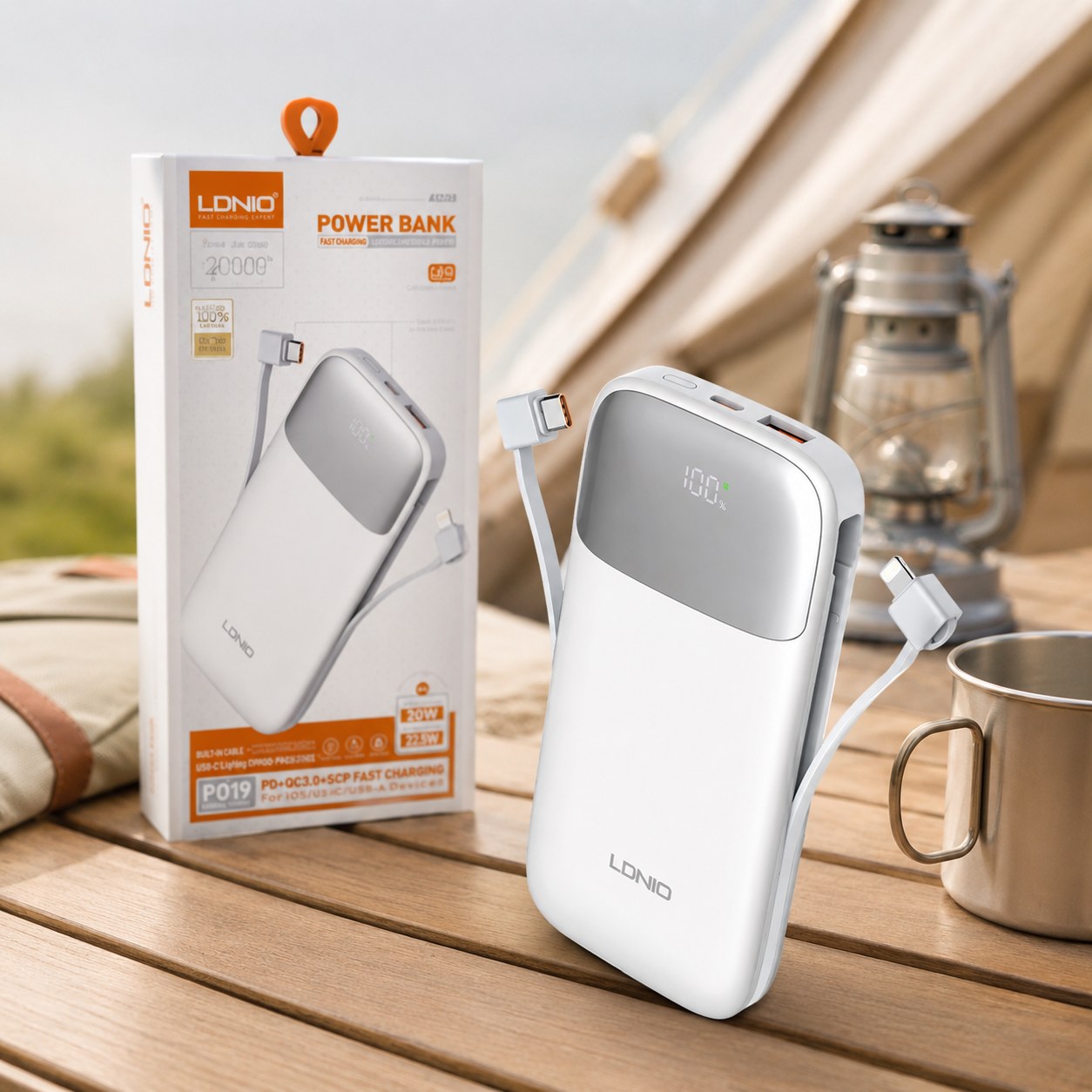 Batería Externa de 10000mAh LDNIO PQ19