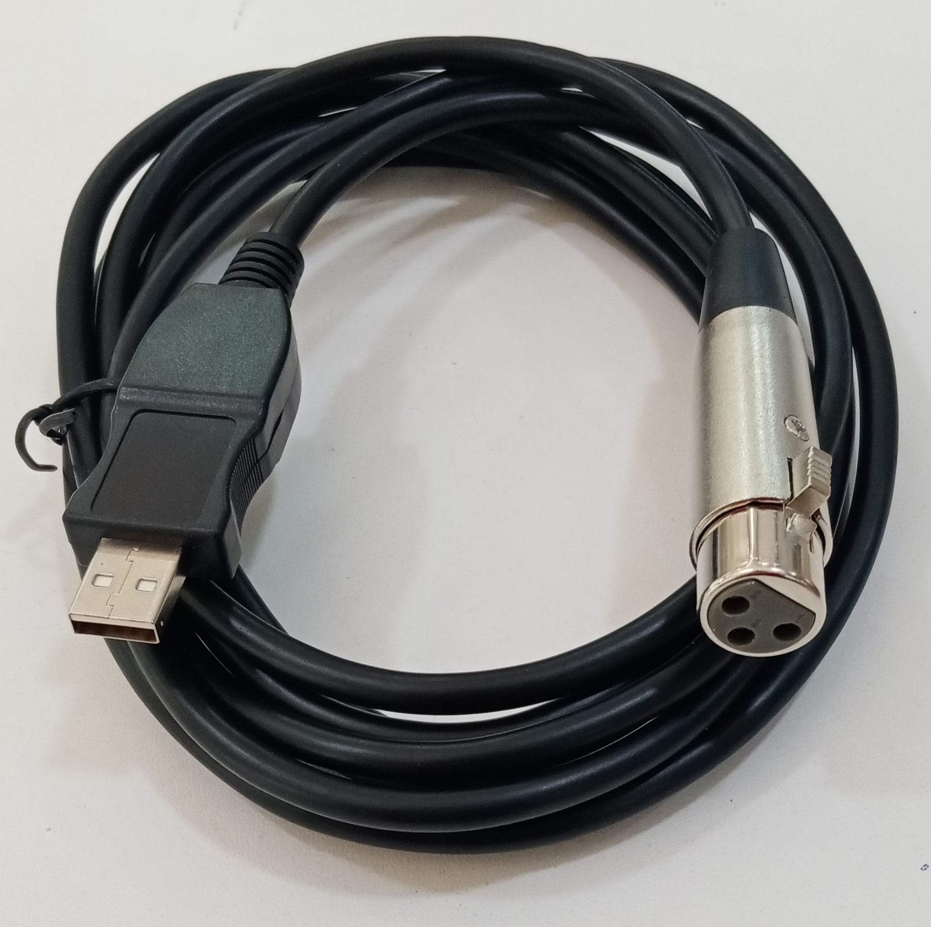 Cable de USB a Canon XLR de 3 metros