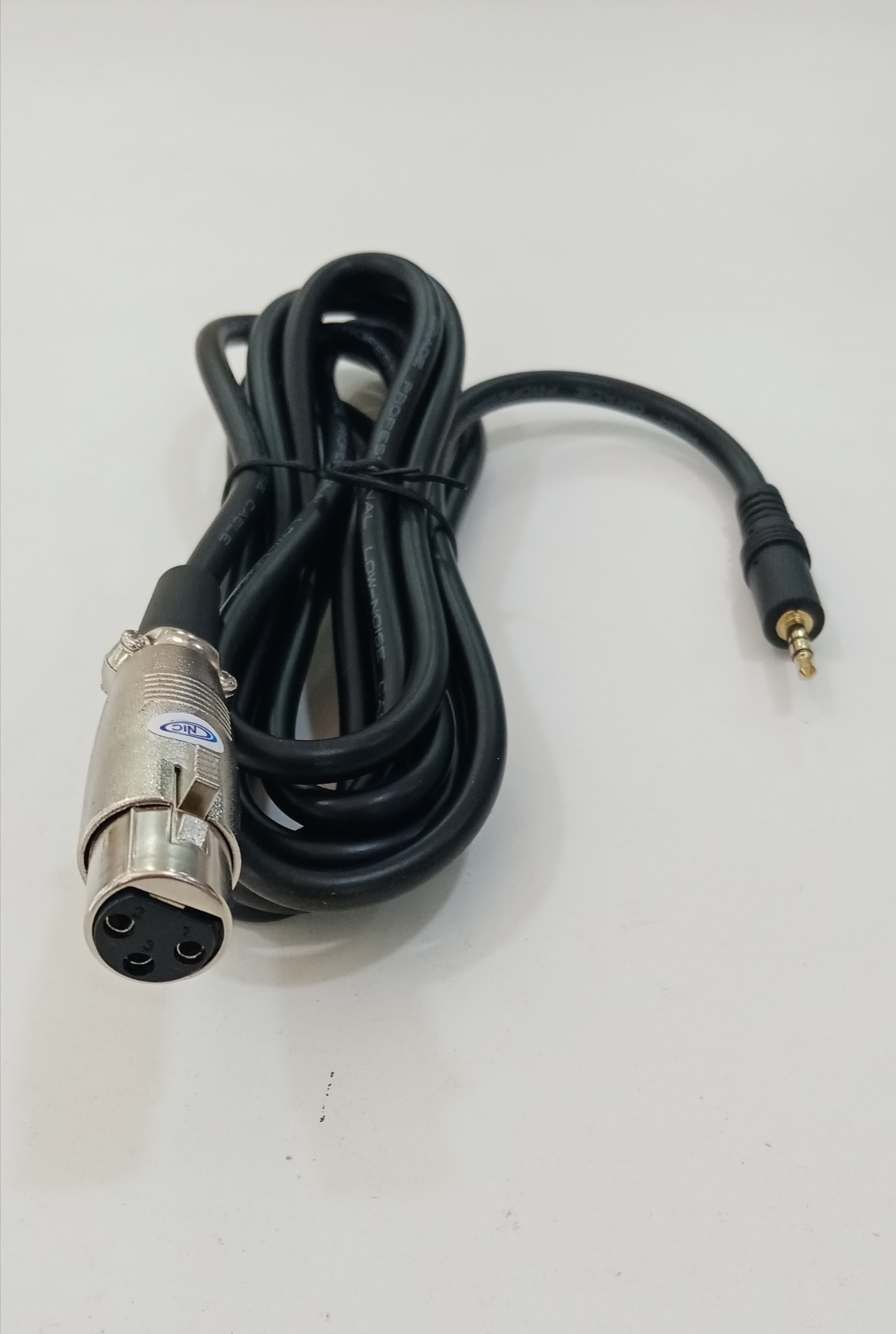 Cable Plug a Canon XLR 2,5 metros