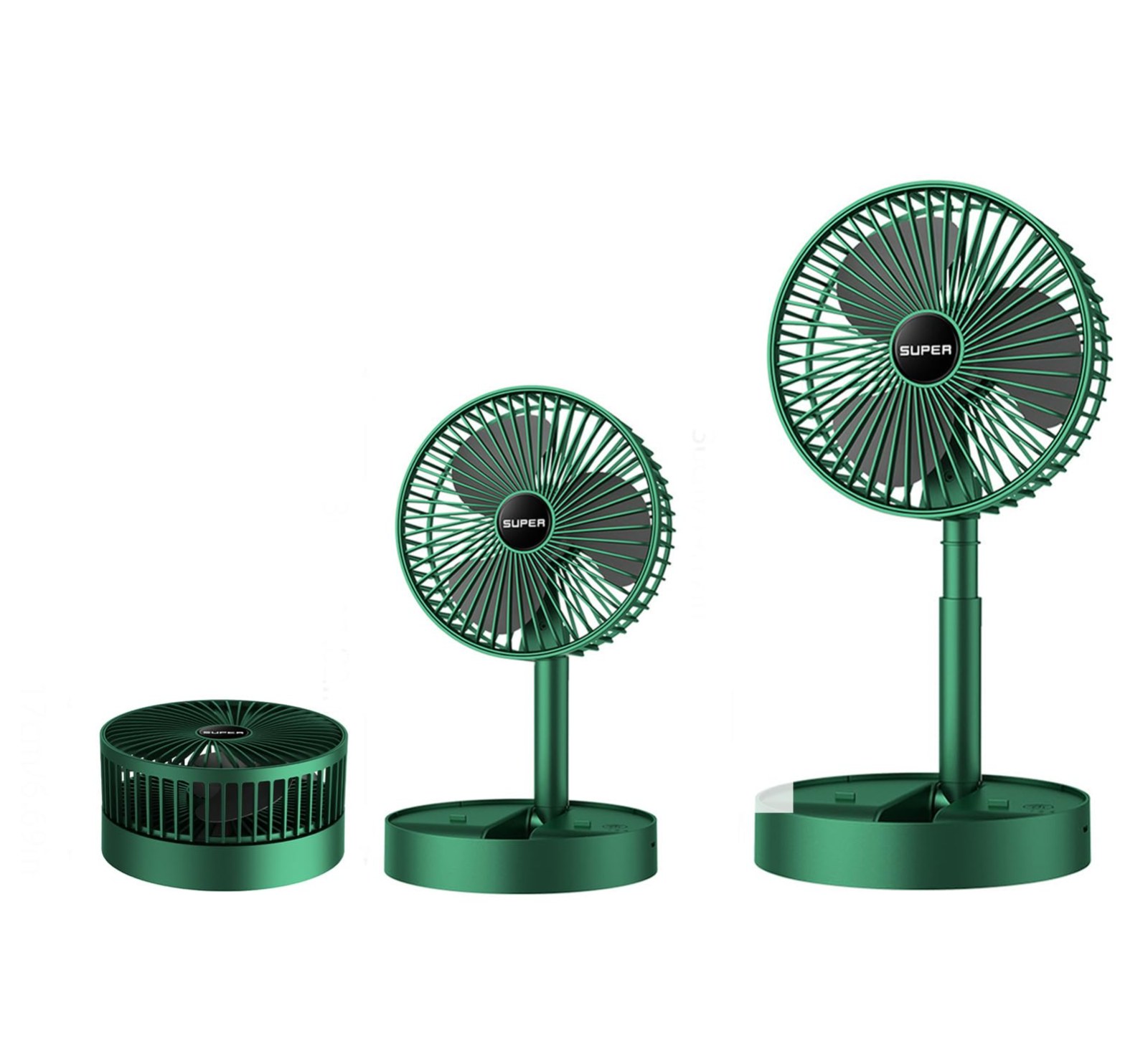Mini Ventiladora portátil, Recargable y plegable