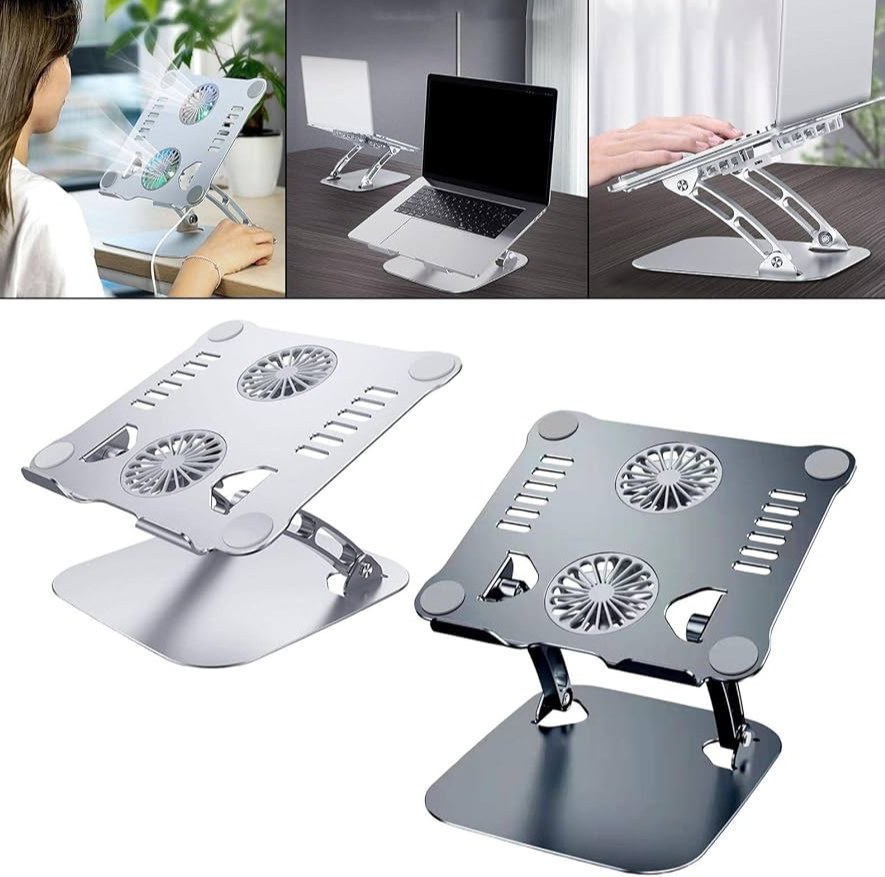 Cooler metálico Ajustable para Laptops