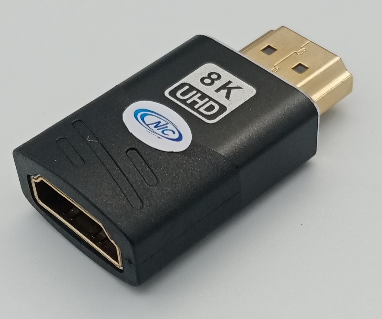 Adaptador de HDMI 8k hembra a HDMI macho