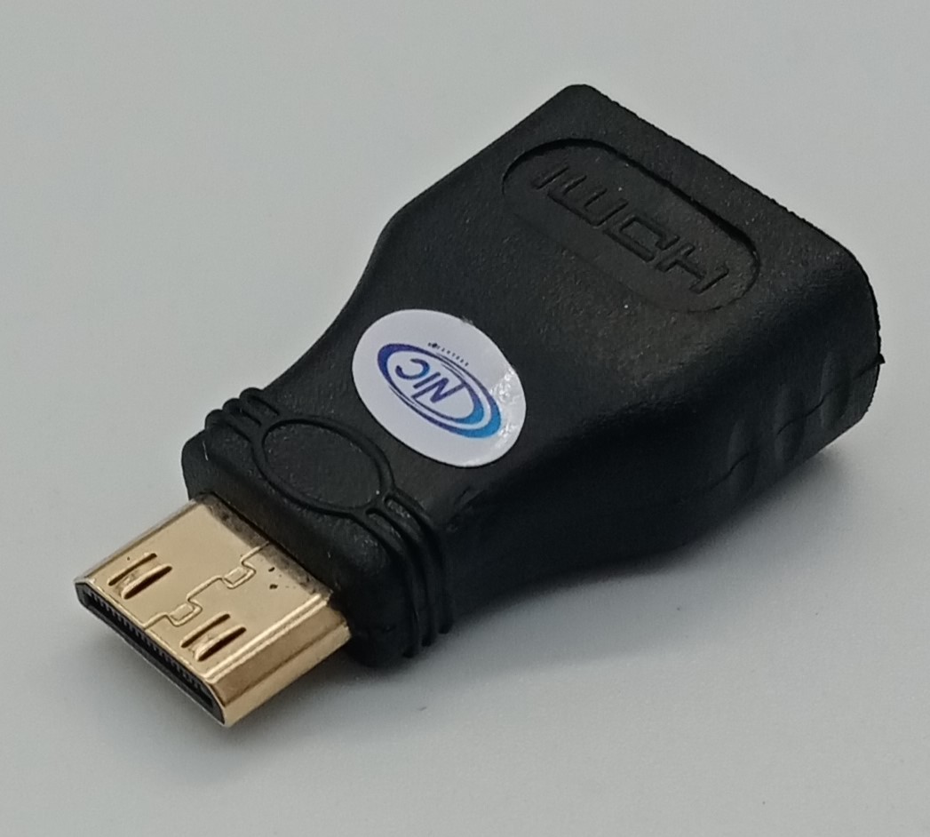 Adaptador de MINI HDMI macho a HDMI hembra